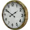 60 Cm Gold Metal Dekoratif Duvar Saati