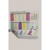 70x70cm Statik İz Bırakmaz Kağıt Renkli Çarpım Tablosu