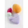 9 Adet Kalp Şişeli Makyaj Süngeri