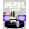 A Kalite Uzaktan Kumandalı Led Park Uyarı Işığı El Figürlü Model