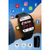 Akıllı Saat Iphone Ve Android Tüm Telefonlara Uyumlu Instagram,youtube,whatsapp  Fg5