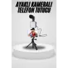Akıllı Telefon Vlog Kiti Tripod Mini Mikrofonlu Telefon Tutucu