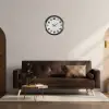 Antik Stil Eskitme 40 Cm Metal Duvar Saati