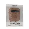 Apple Airpods 2 (2.nesil) Spell Simli Kılıf - Rose Gold