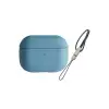 Apple Airpods 3 (3.nesil) 405 Deri Kılıf - Sierra Blue