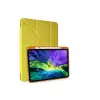 Apple İpad Pro 11 (2018) Kılıf Kalemlikli Mars Tablet Kılıfı - Açık Sarı
