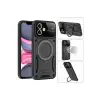 Apple İphone 11 Kılıf Joy Lens Standlı Kapak - Mor