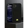 Apple İphone 11 Kılıf Kelvin Kartvizitli Silikon - Lacivert