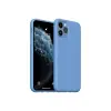 Apple İphone 11 Pro Max Kılıf Nano İçi Kadife Silikon - Mavi