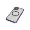 Apple İphone 11 Pro Max Kılıf Prag Magneticsafe Kapak - Derin Mor