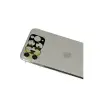 Apple İphone 11 Pro Max Rainbow Kamera Lens Koruma Cam - Yeşil