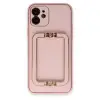 Apple İphone 12 Kılıf Coco Elit Kapak - Pembe