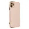 Apple İphone 12 Kılıf Volet Silikon - Pembe
