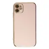 Apple İphone 12 Kılıf Volet Silikon - Pembe