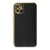 Apple İphone 12 Kılıf Volet Silikon - Siyah