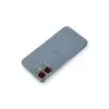 Apple İphone 12 Metal Kamera Lens Koruma Cam - Kırmızı
