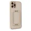 Apple İphone 12 Pro Kılıf Coco Elit Kapak - Gold