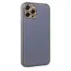 Apple İphone 12 Pro Kılıf Coco Karbon Silikon - Gri