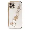 Apple İphone 12 Pro Kılıf Esila Silikon - Beyaz