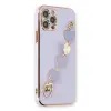 Apple İphone 12 Pro Kılıf Esila Silikon - Lila