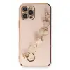 Apple İphone 12 Pro Kılıf Esila Silikon - Pudra