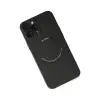 Apple İphone 12 Pro Kılıf Jack Magneticsafe Lens Silikon - Siyah
