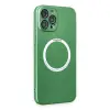 Apple İphone 12 Pro Kılıf Jack Magneticsafe Lens Silikon - Yeşil