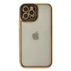Apple İphone 12 Pro Kılıf Liva Lens Silikon - Siyah