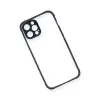Apple İphone 12 Pro Kılıf Miami Şeffaf Silikon - Lacivert