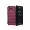 Apple İphone 12 Pro Kılıf Optimum Silikon - Bordo