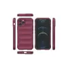 Apple İphone 12 Pro Kılıf Optimum Silikon - Bordo