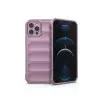 Apple İphone 12 Pro Kılıf Optimum Silikon - Mor