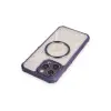 Apple İphone 12 Pro Kılıf Prag Magneticsafe Kapak - Derin Mor