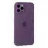 Apple İphone 12 Pro Kılıf Puma Silikon - Koyu Mor