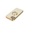Apple İphone 12 Pro Kılıf Slot Silikon - Gold