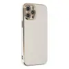 Apple İphone 12 Pro Kılıf Volet Silikon - Beyaz