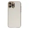 Apple İphone 12 Pro Kılıf Volet Silikon - Beyaz