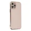 Apple İphone 12 Pro Kılıf Volet Silikon - Pembe