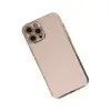 Apple İphone 12 Pro Kılıf Volet Silikon - Pembe