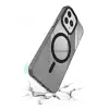 Apple İphone 12 Pro Max Kılıf Beta Magneticsafe Silikon - Siyah