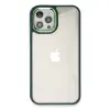 Apple İphone 12 Pro Max Kılıf Dora Kapak - Haki Yeşil
