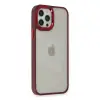 Apple İphone 12 Pro Max Kılıf Dora Kapak - Kırmızı