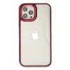 Apple İphone 12 Pro Max Kılıf Dora Kapak - Kırmızı