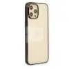 Apple İphone 12 Pro Max Kılıf Element Silikon - Siyah