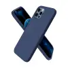 Apple İphone 12 Pro Max Kılıf First Silikon - Lacivert