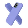 Apple İphone 12 Pro Max Kılıf First Silikon - Mor
