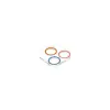Apple İphone 12 Pro Max Renkli Kamera Lens Koruma Cam - Pembe-mavi