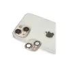 Apple İphone 13 Pers Alüminyum Kamera Lens - Gold