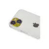 Apple İphone 13 Pers Alüminyum Kamera Lens - Rainbow