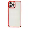 Apple İphone 13 Pro Kılıf Element Silikon - Kırmızı